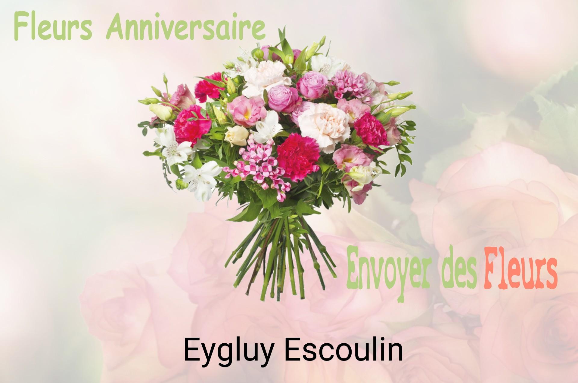 Bouquet de fleurs d’anniversaire livré à Eygluy-Escoulin